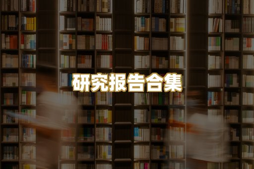 研究报告合集
